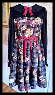 Angelic Pretty Dreaming Present OP Dress Sweet Lolita J Fashion Kawaii Japan